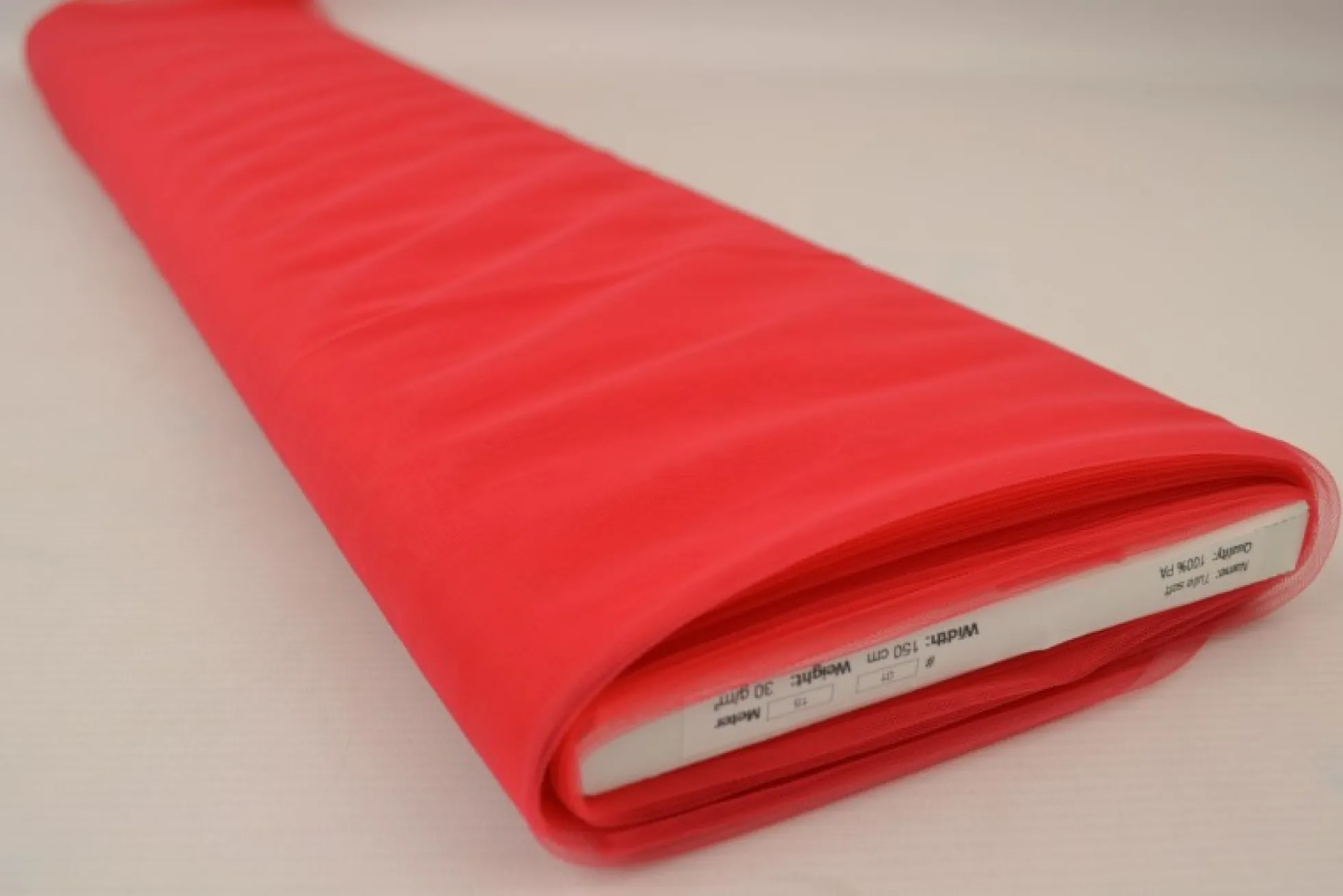 Stretch Tule: Rood