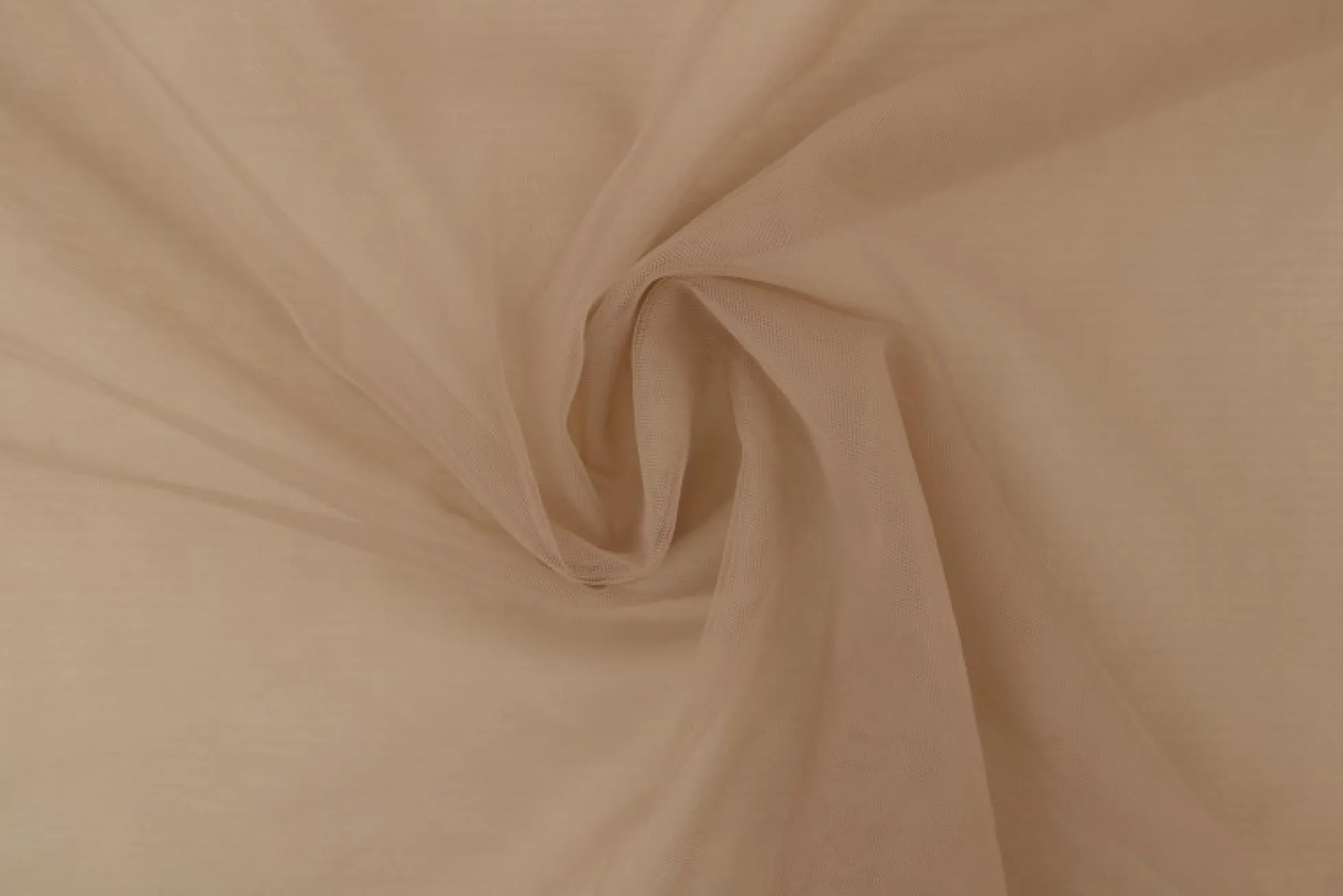 Stretch Tule: Taupe