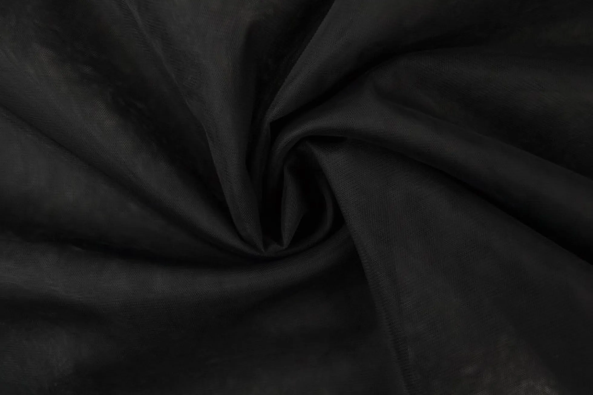Stretch Tule: Zwart