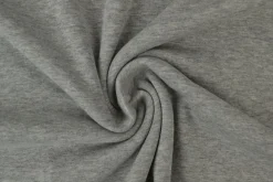 Sweaterstof / Jogging alpenfleece: Zilvergrijs
