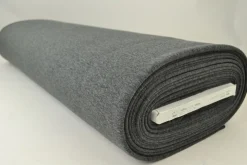 Sweaterstof / Jogging alpenfleece: Donkergrijs