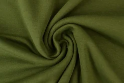 Sweaterstof / Jogging alpenfleece: Mosgroen