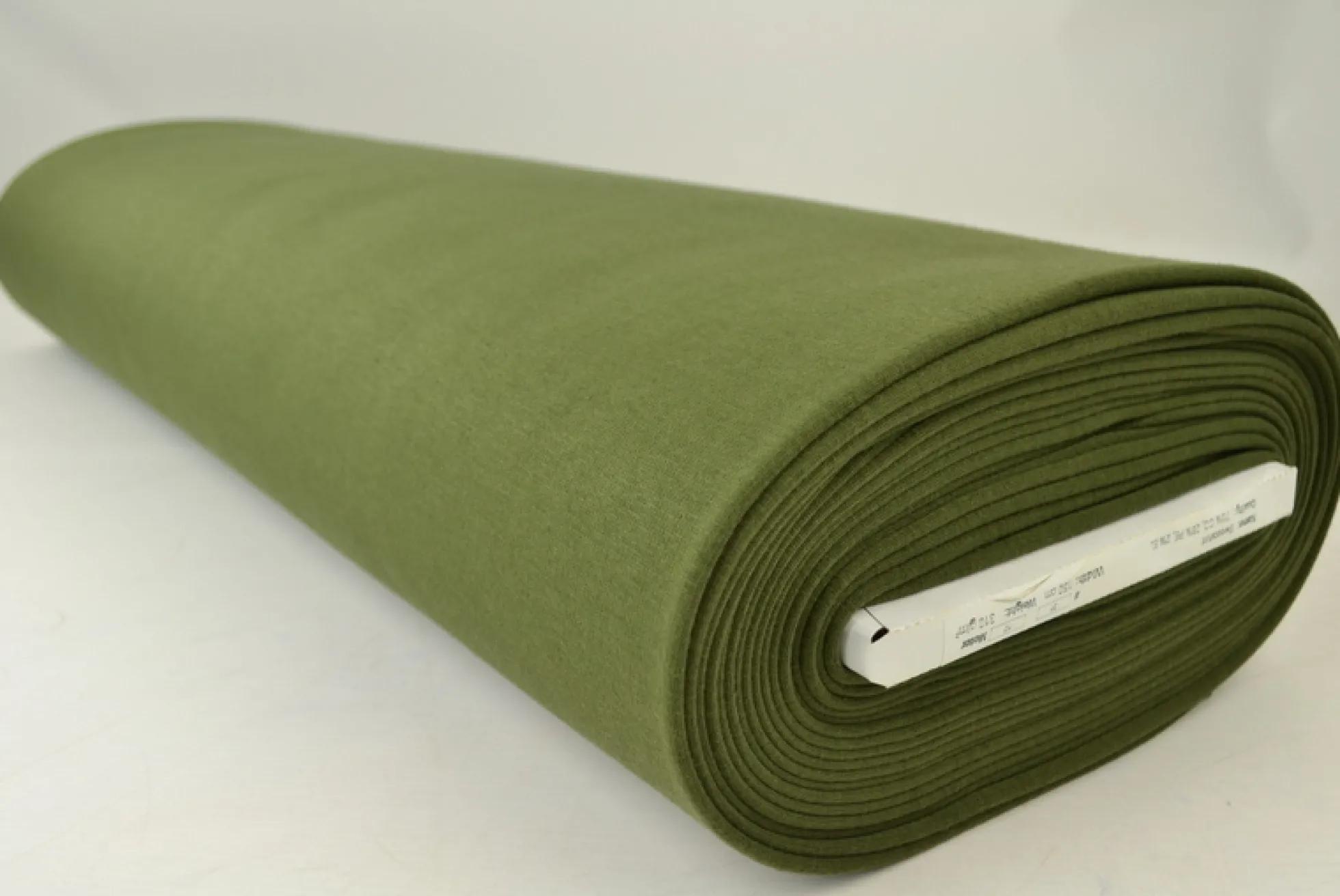 Sweaterstof / Jogging alpenfleece: Mosgroen