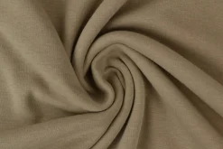 Sweaterstof / Jogging alpenfleece: Taupe