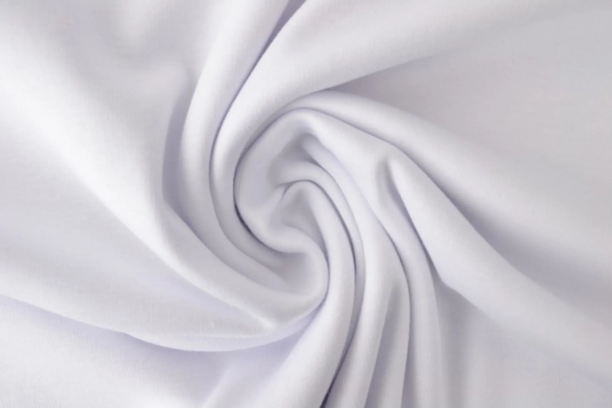 Sweaterstof / Jogging alpenfleece: Wit
