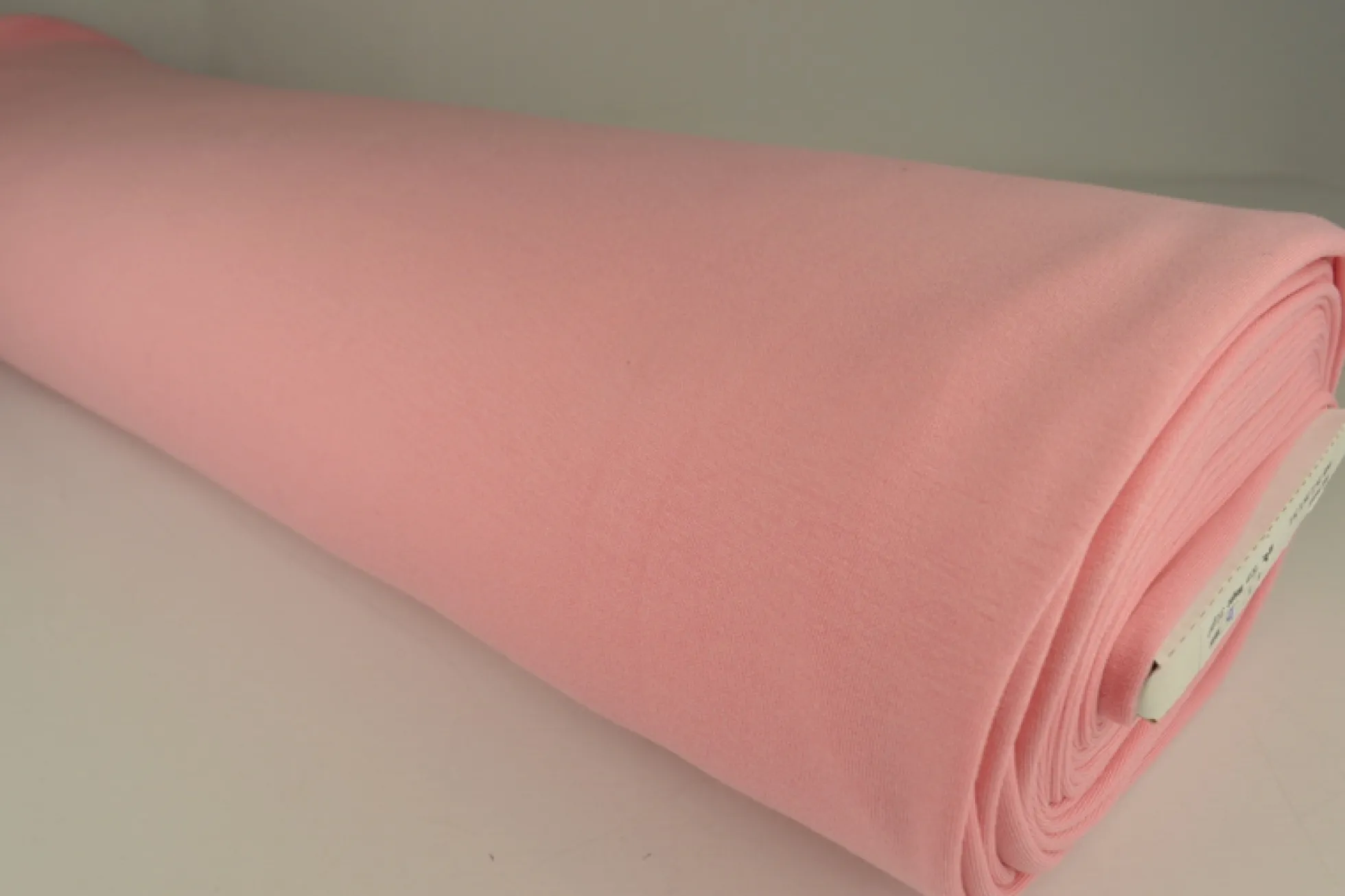Sweaterstof / Jogging alpenfleece: Babyroze