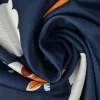 Sweaterstof / Jogging alpenfleece – Koetjes navy