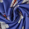 Sweaterstof / Jogging alpenfleece – Ijsberen blauw