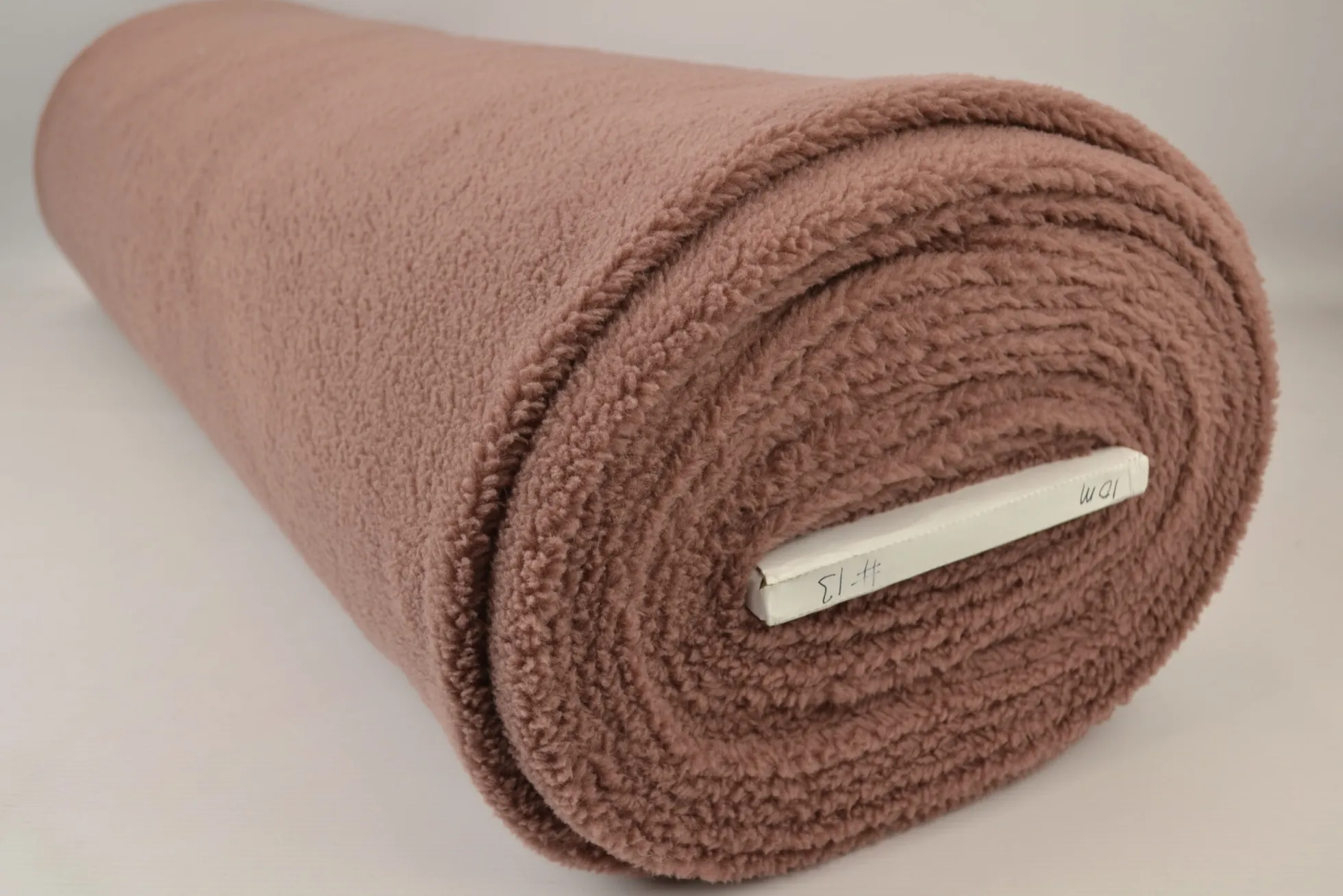 Teddy / Borg – Donker oudroze soft touch