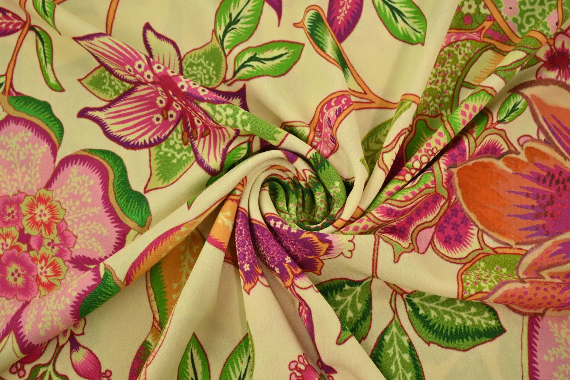 Travel jersey – Pastel garden