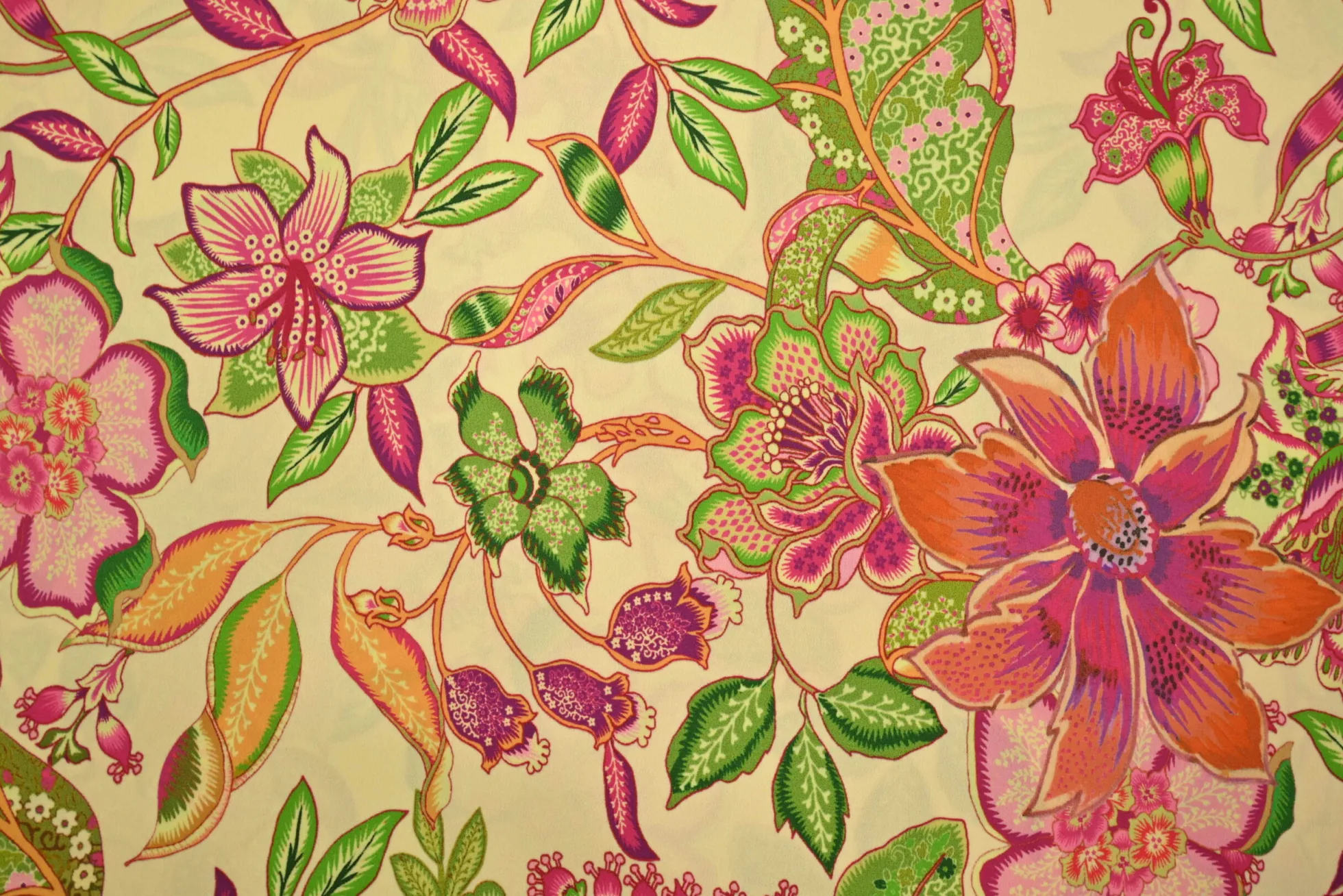 Travel jersey – Pastel garden