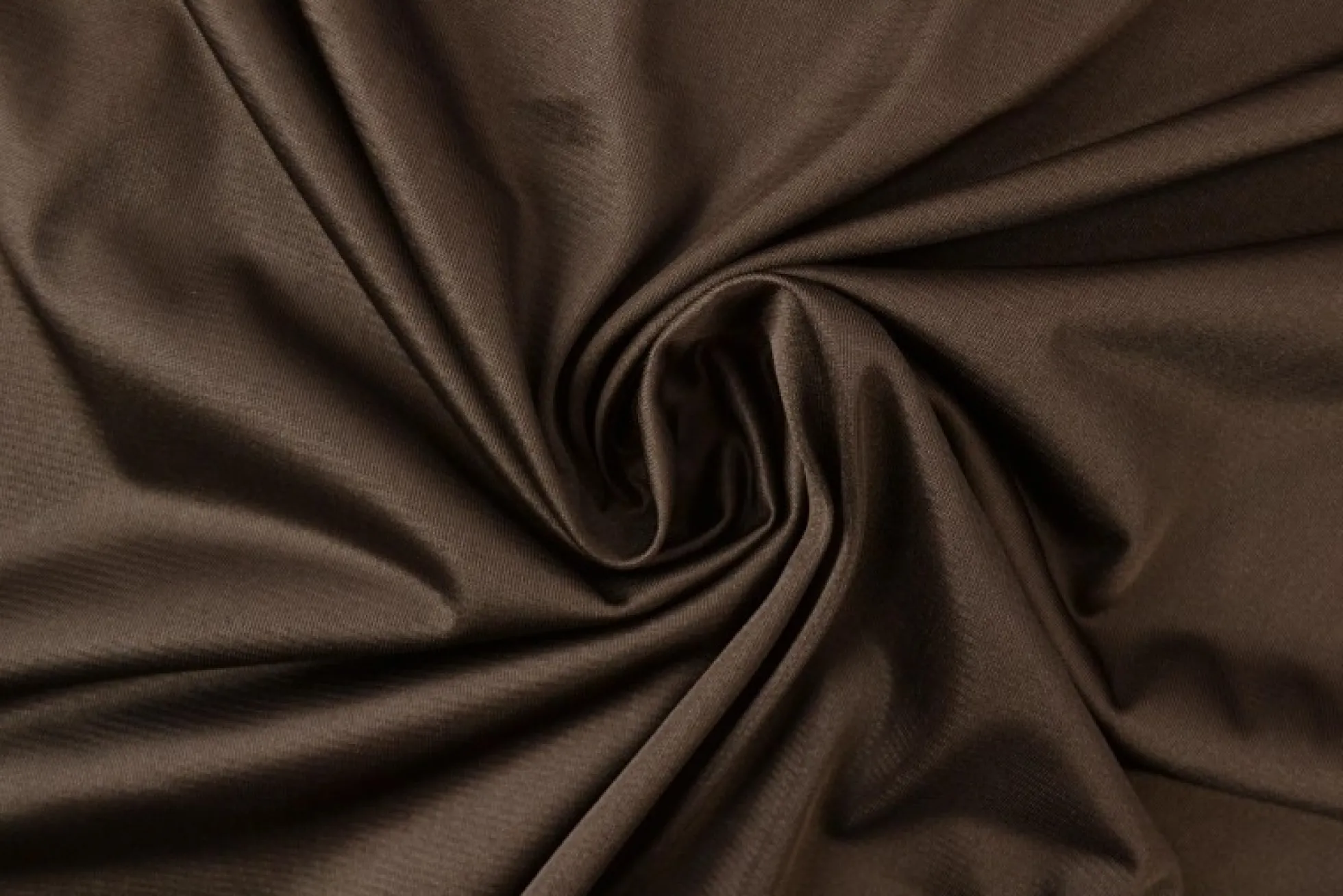 Tricot voering / Charmeuse: Bruin