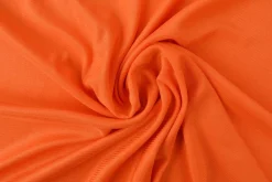 Tricot voering / Charmeuse: Donker oranje