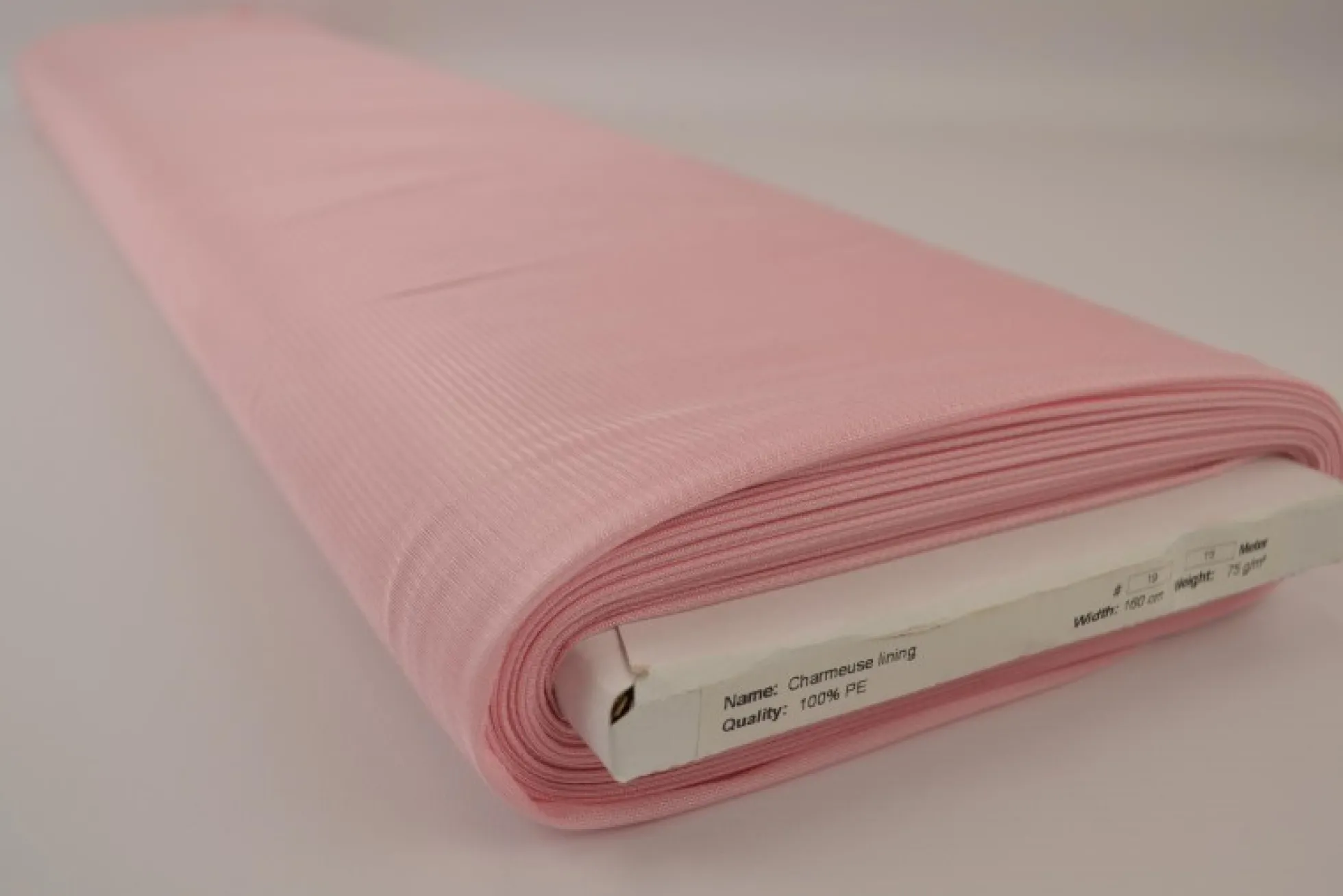Tricot voering / Charmeuse: Dusky roze