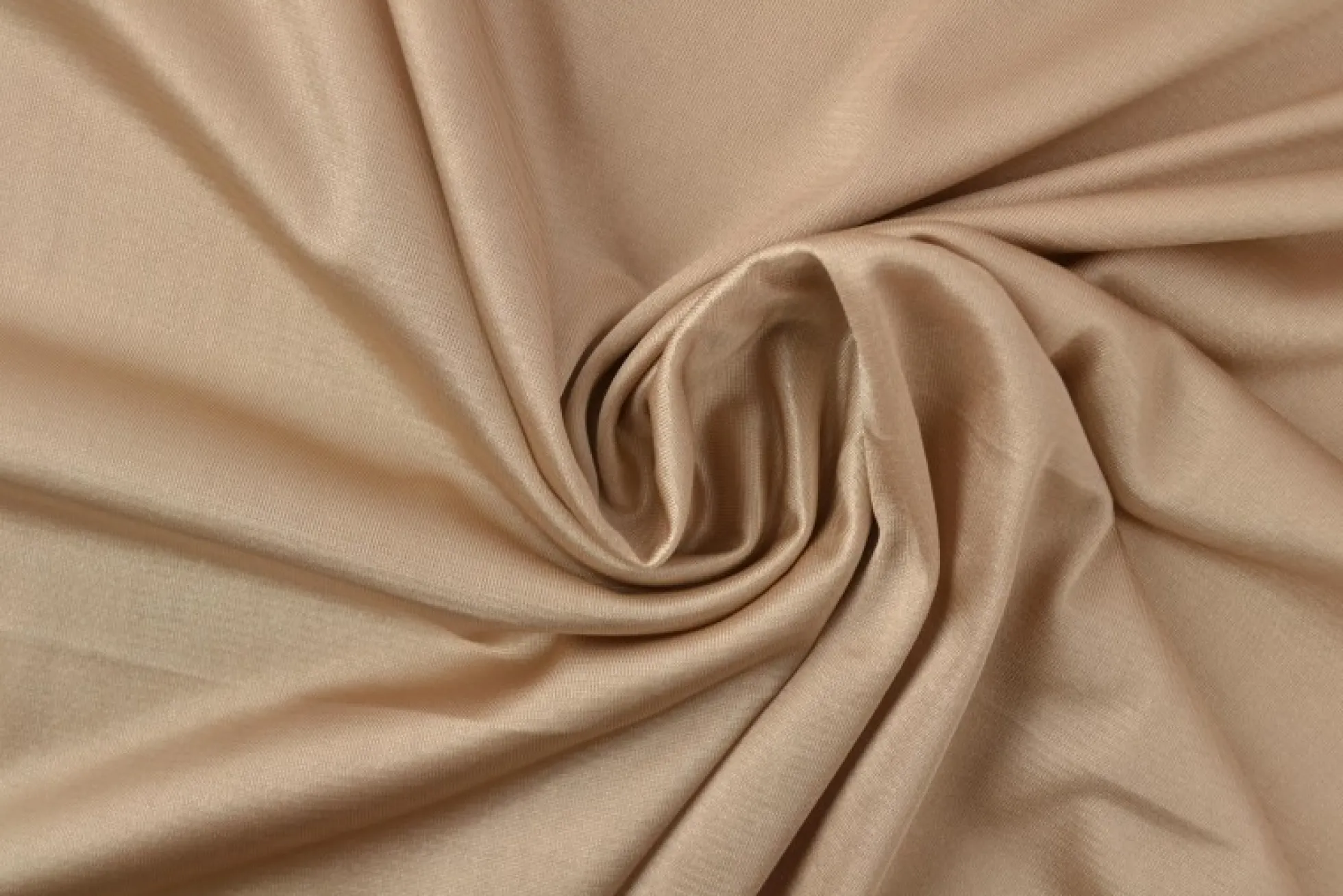 Tricot voering / Charmeuse: Licht taupe