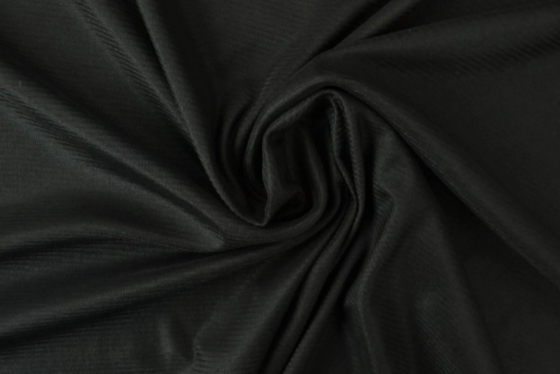 Tricot voering / Charmeuse: Zwart