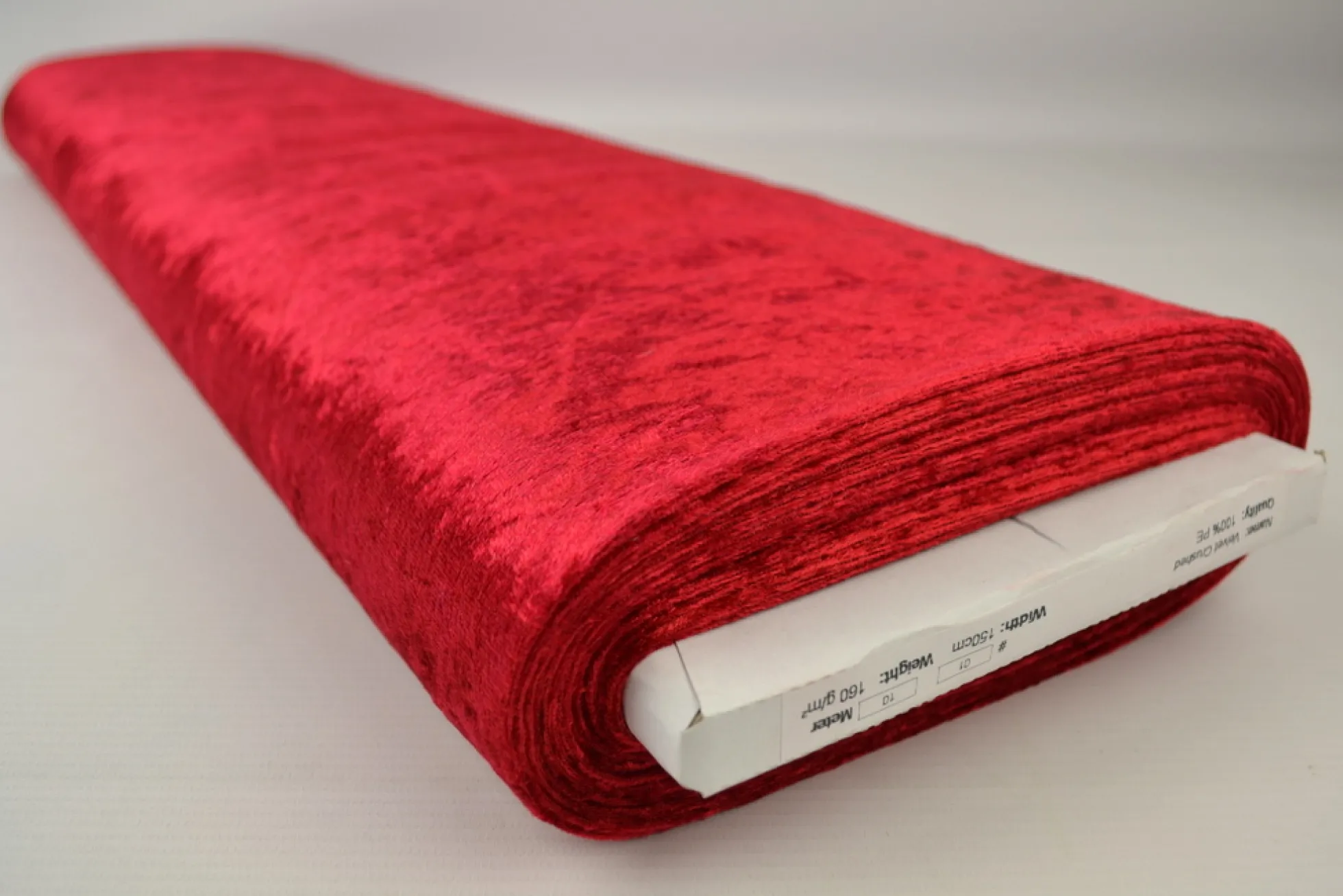 Velours de panne – Rood