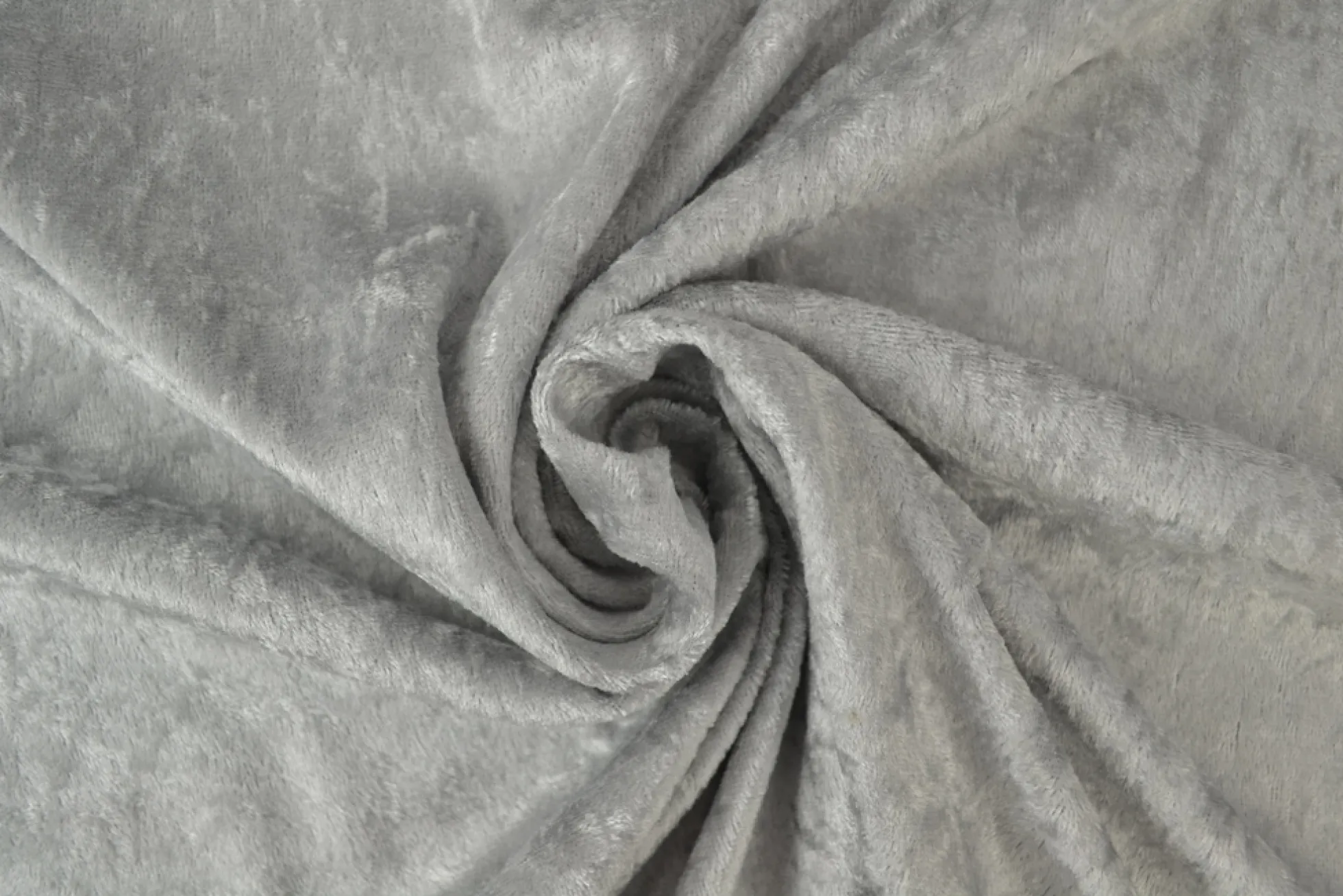 Velours de panne – Zilvergrijs