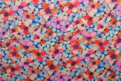 Viscose – Art bloom pink