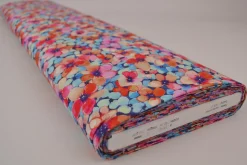 Viscose – Art bloom pink