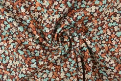 Viscose – Bloom confetti brown