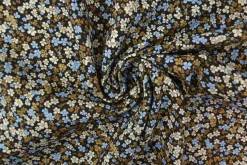 Viscose – Bloom confetti moss green