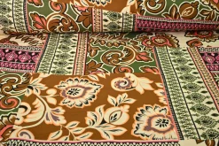 Viscose – Boho bloom olive