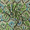 Viscose – Boho ikat green