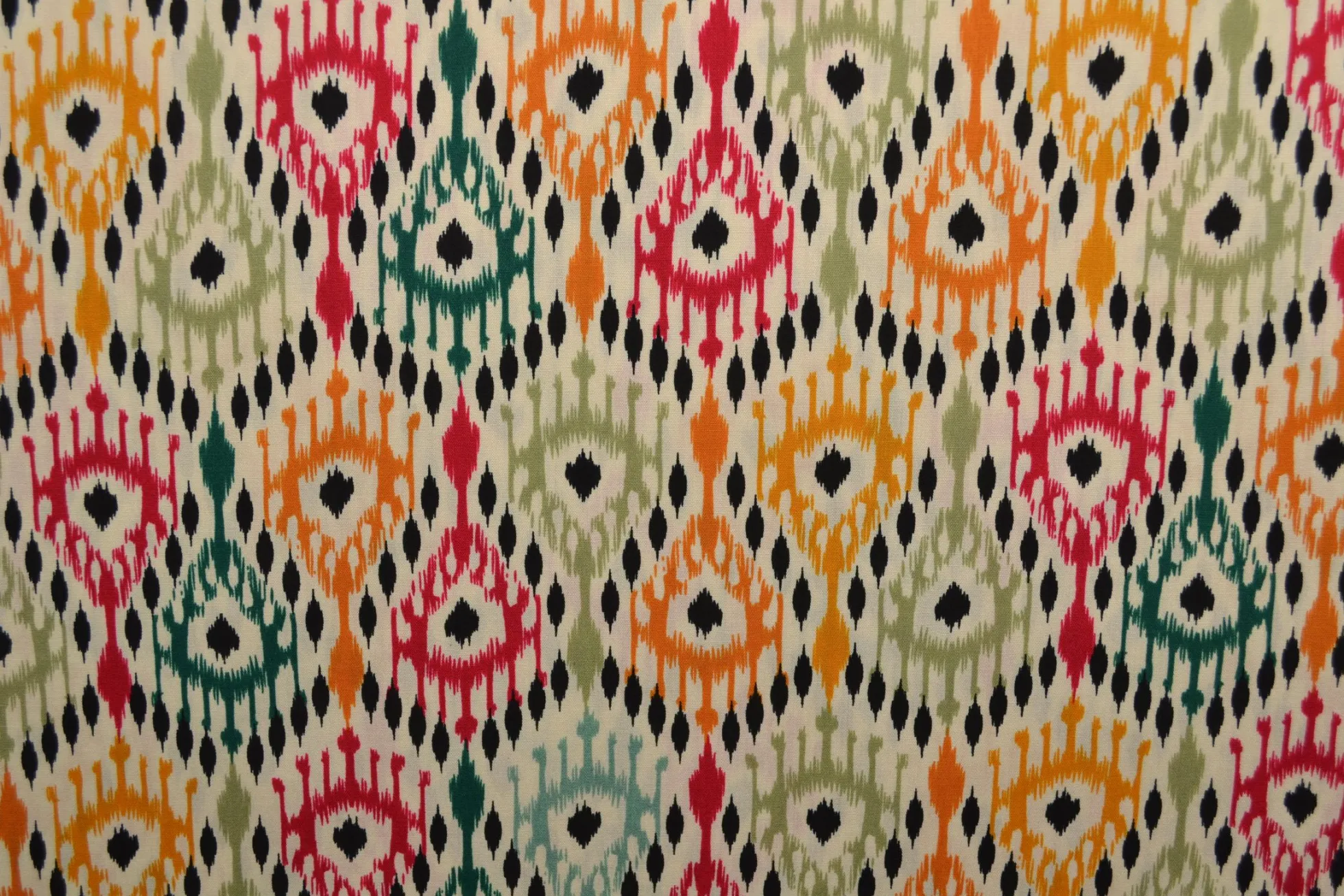 Viscose – Boho ikat yellow