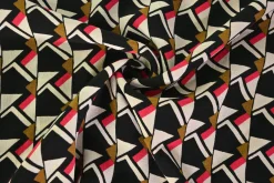 Viscose crêpe – Black triangle