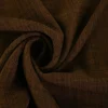 Viscose crêpe – Bruin linnenlook