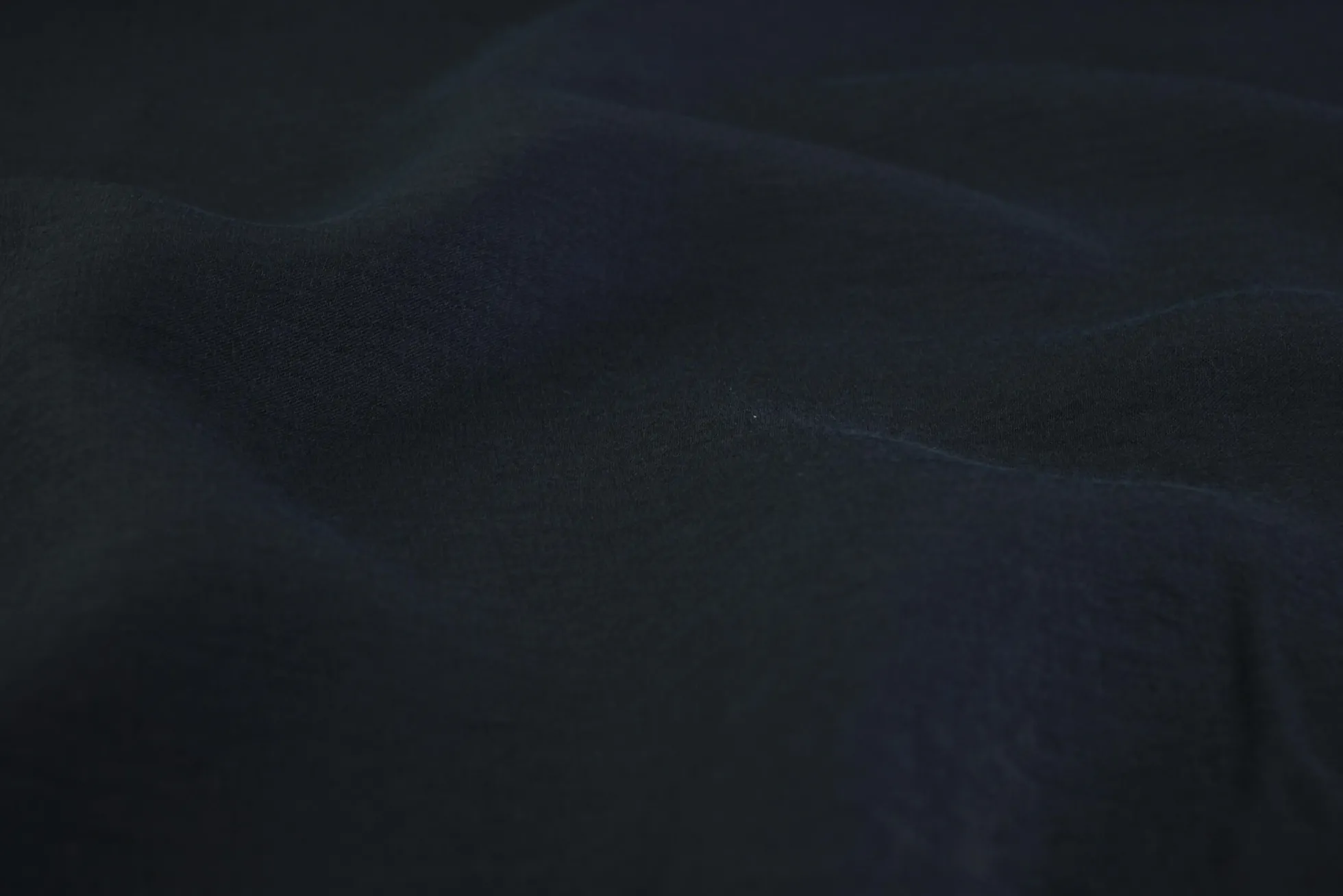 Viscose crêpe – Navy metallic
