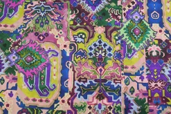 Viscose crêpe satijn – Bohemian mosaic