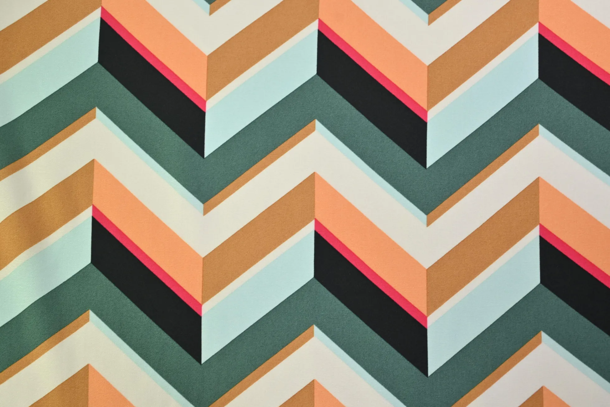 Viscose crêpe – Zigzag