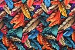 Viscose digitaal – Boho feather
