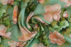 Viscose digitaal – Green blush