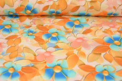 Viscose digitaal – Sunny blossom