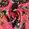 Viscose – Flower art pink