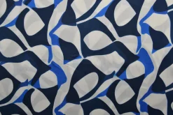 Viscose – Flow shapes blue