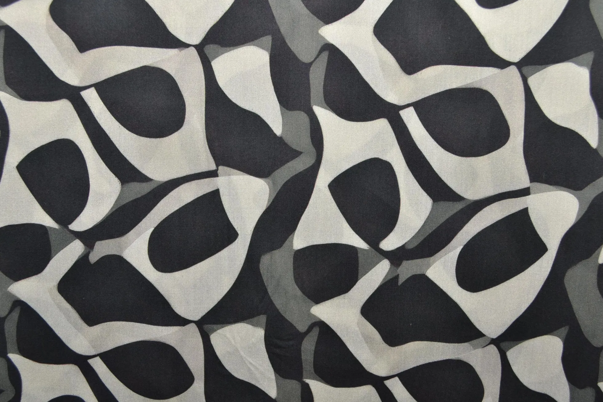 Viscose – Flow shapes grey