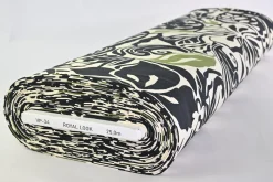 Viscose-katoen twill – Olive noir