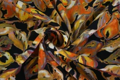 Viscose met stretch – Autumn petals