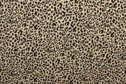 Viscose – Mini leopard beige