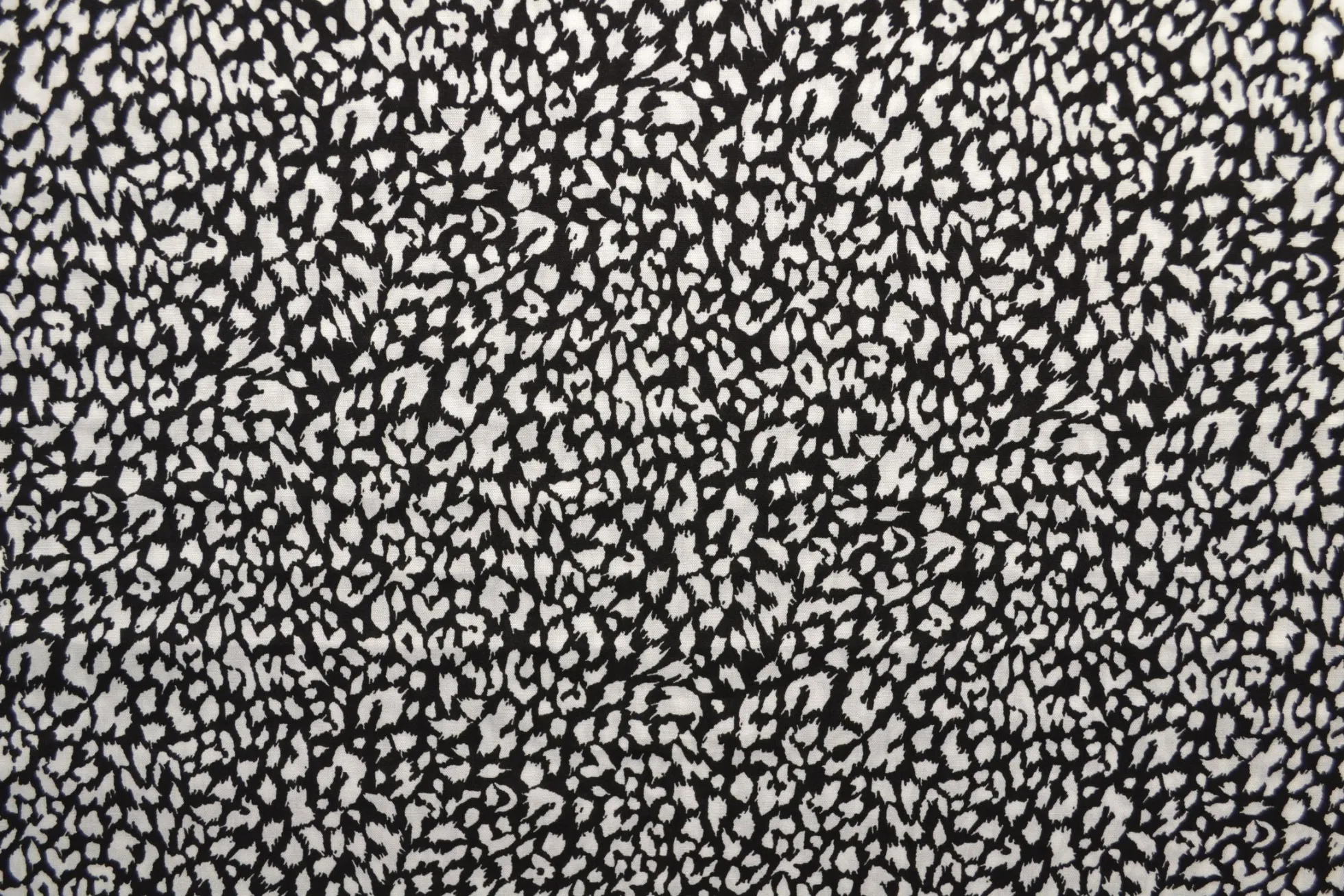 Viscose – Mini leopard black