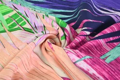 Viscose – Multicolor palms
