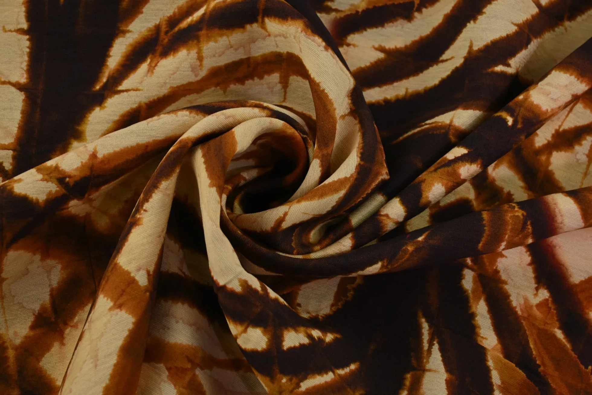 Viscose nylon – Palm brown & beige