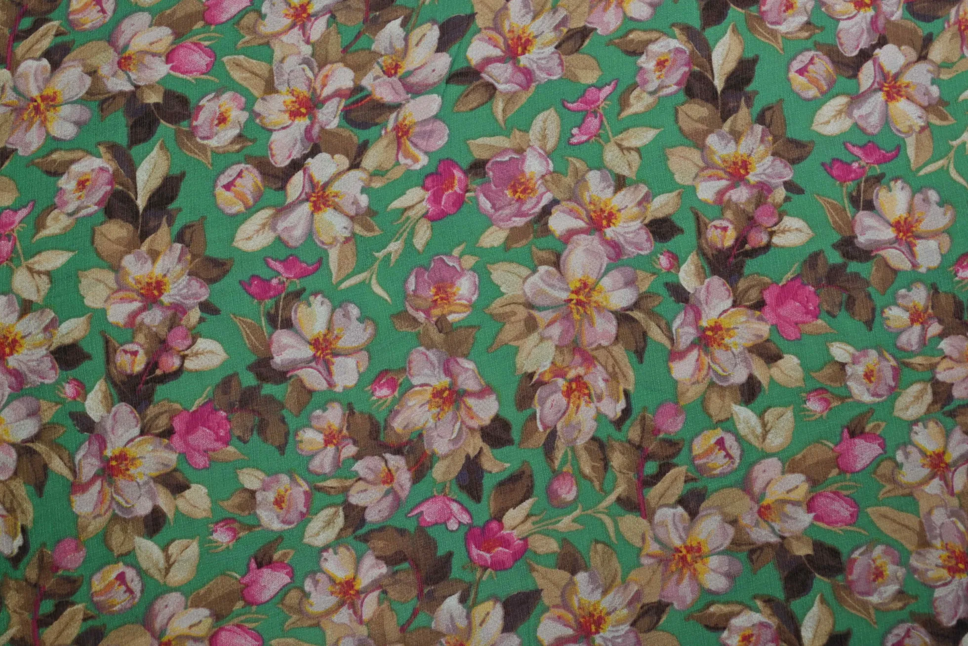Viscose nylon – Spring blossom green