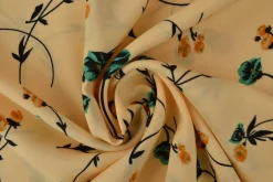 Viscose – Ocher windy poppy
