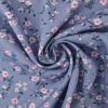 Viscose – Petite blossom old blue