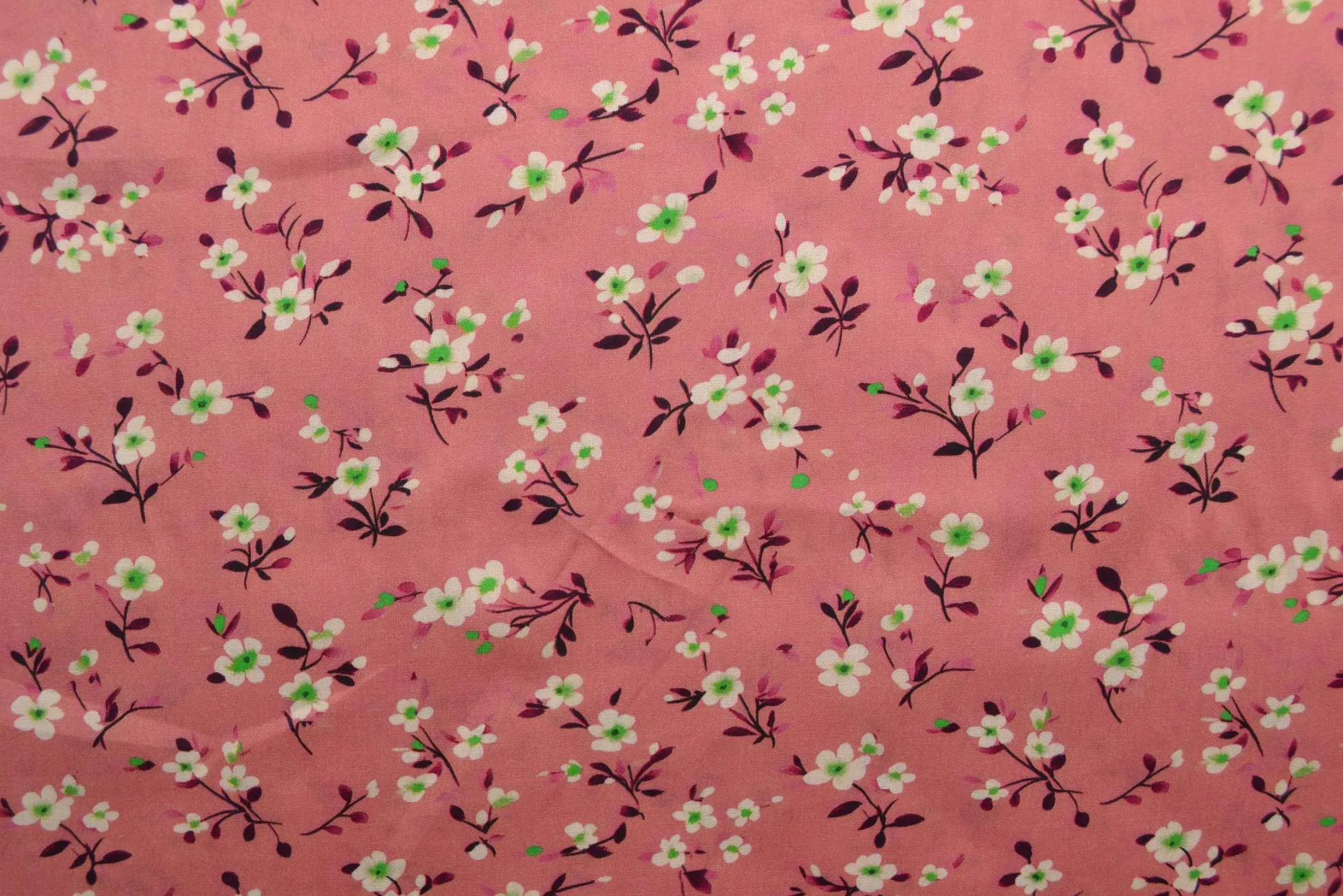 Viscose – Petite blossom vintage pink